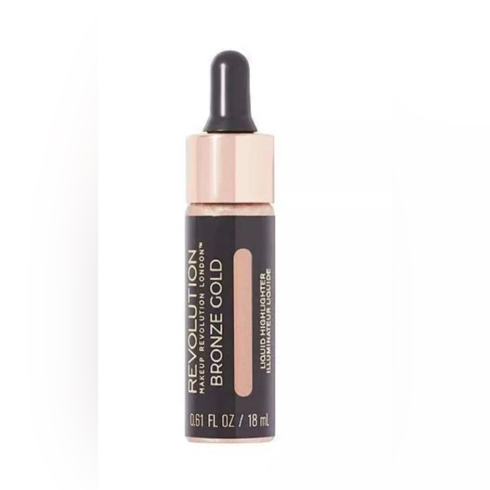 Revolution Bronze Gold Liquid Highlighter NWT
